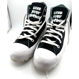 CONVERSE Womens Chuck Taylor All Star High Platform Love Your Mother Size 7.5 US